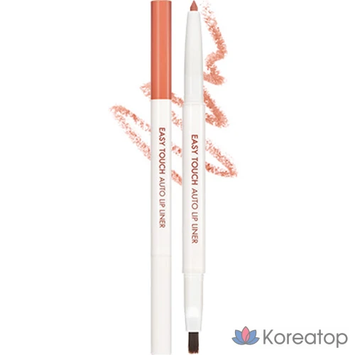 Автоматический карандаш для губ Tony Moly Easy Touch Auto Lip Liner, оттенок 01 Rose Beige, 0.2 г, 1 шт.