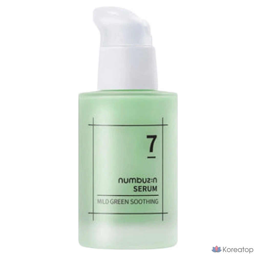 Сыворотка Numbuzin No.7 Mild Green Soothing Serum, 50 мл, 1 шт.