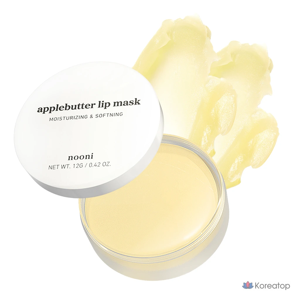 Бальзам для губ NOONI Apple Butter Lip Mask, 12 г, 1 шт.