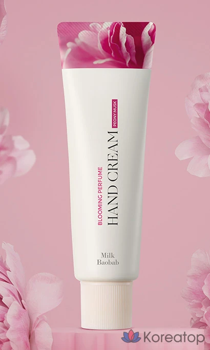Крем для рук Milk Baobab Blooming Perfume Hand Cream Peony Musk, 50 г, 1 шт.