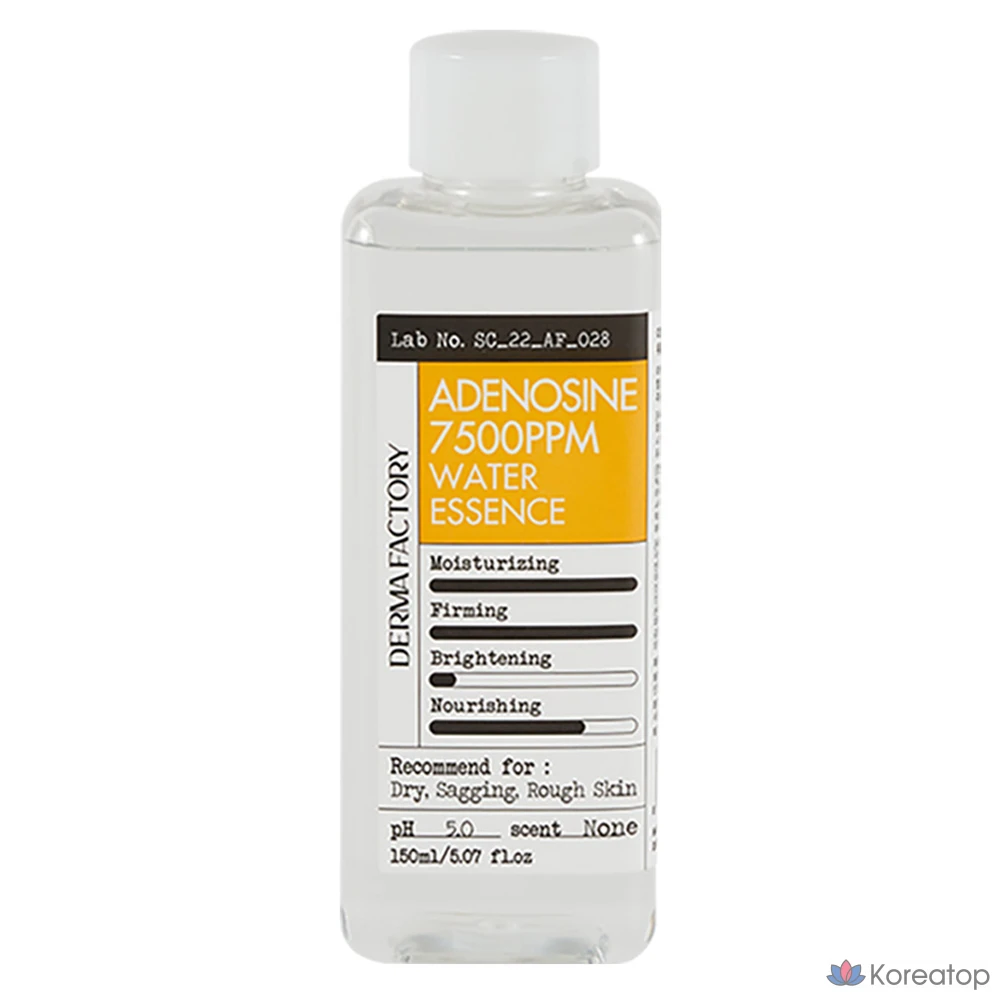 Эссенция Derma Factory Adenosine 7500ppm Water Essence, 150 мл, 1 шт.
