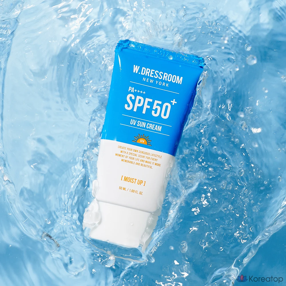 Солнцезащитный крем W.Dressroom Moisturizing Sun Cream SPF50+ PA++++, 50 мл, 1 шт.