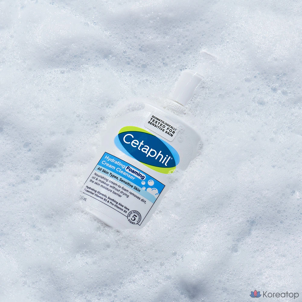 Очищающий крем Cetaphil Hydrating Gentle pH-Balanced Foaming Cream Cleanser, 236 мл, 1 шт.