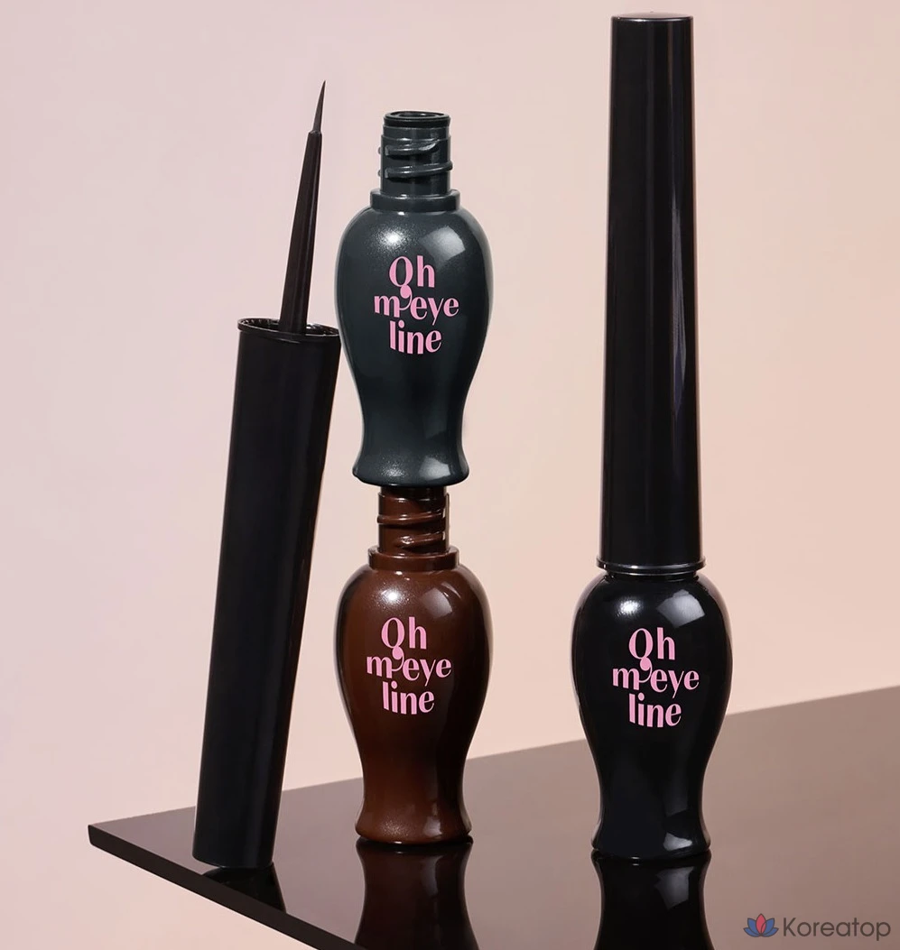 Подводка для глаз Etude Oh My Line, 5 мл, № 3 Oh My Brown, 1 шт