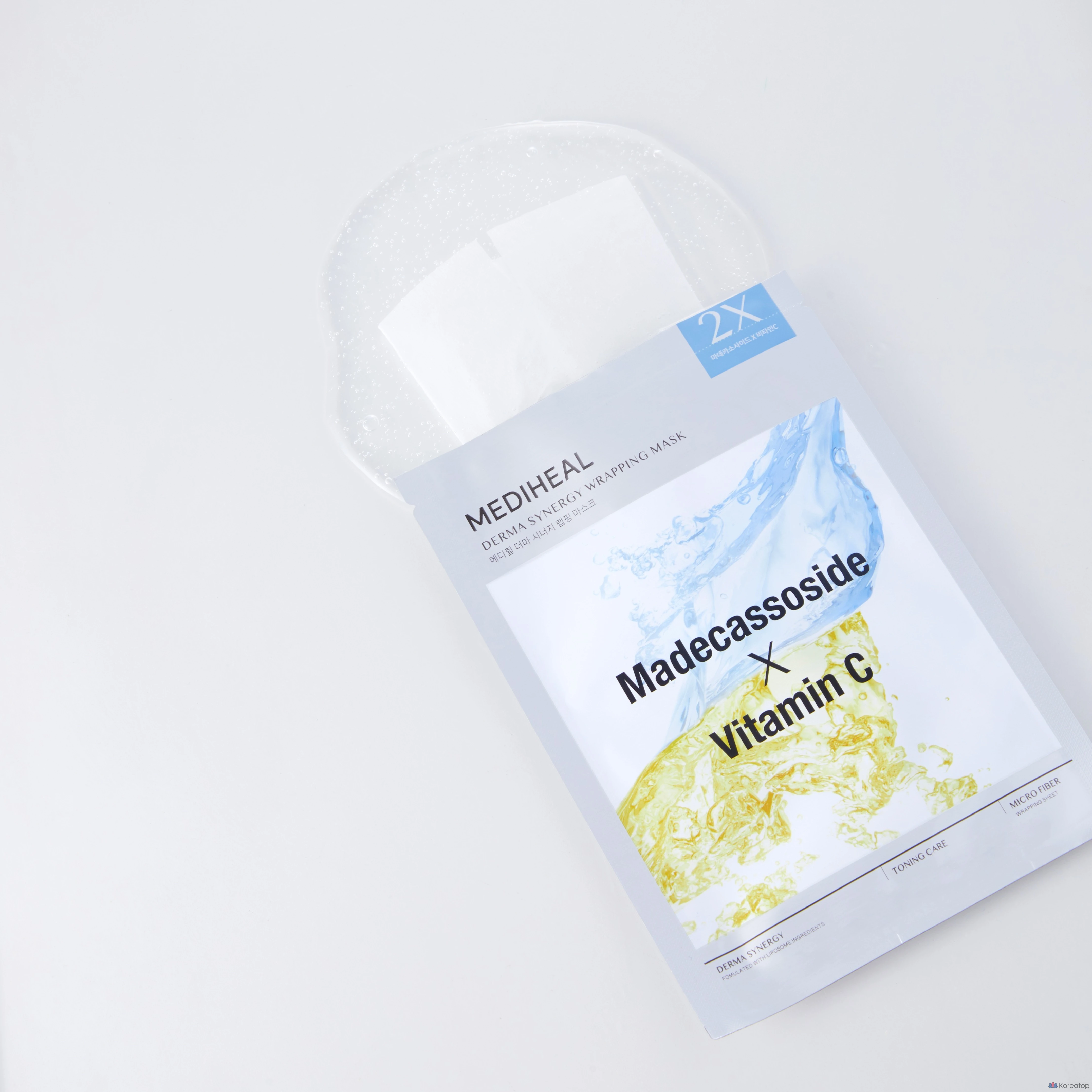 Тканевая маска для лица MEDIHEAL Derma Synergy Wrapping Mask Toning, 10 шт.