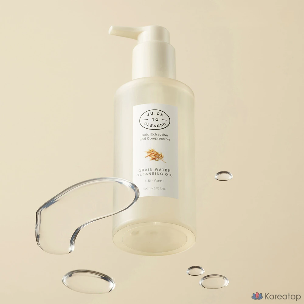 Гидрофильное масло Juice To Cleanse Grain Soo Cleansing Oil, 200 мл, 1 шт.