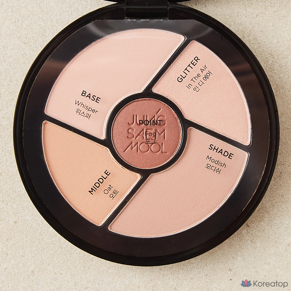 Палетка теней для век Jungsaemmool Artist Eye Palette Core, оттенок Soft Nude, 1 шт., фото 3