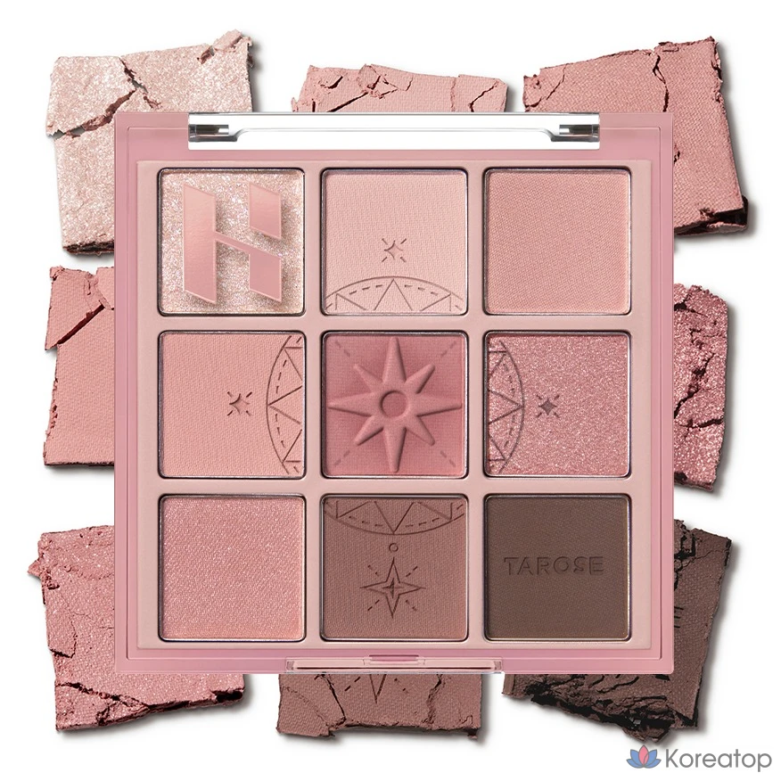 Палитра для век Holika Holika My Fave Mood Eye Palette, оттенок Pick the Rose, 1 шт.