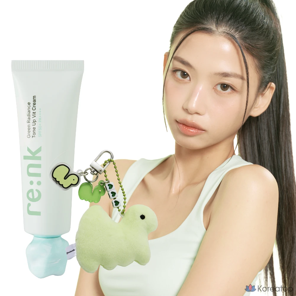 Крем для лица Re:Nk Radiance Tone Up Light Cream SPF50+ PA++++, оттенок Green, 50 мл, 1 шт., фото 3