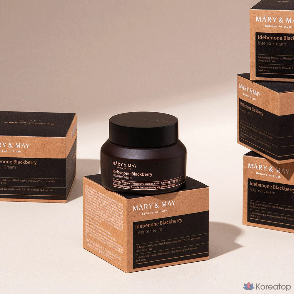 Крем Mary&May Idebenone Blackberry Intensive Cream, 70 г, 1 шт.