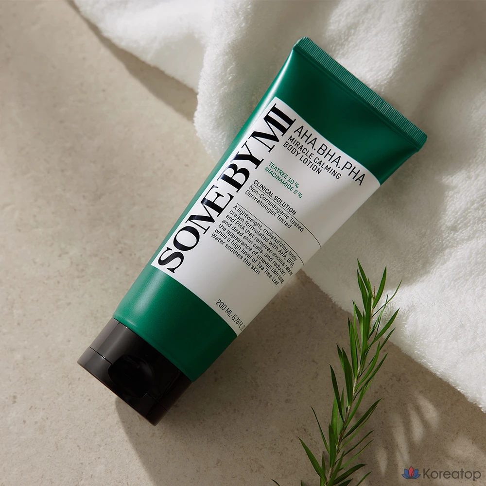 Лосьон для тела Some By Mi AHA BHA PHA Miracle Calming Body Lotion, аромат Rosemary Leaf Oil, 200 мл, 1 шт.