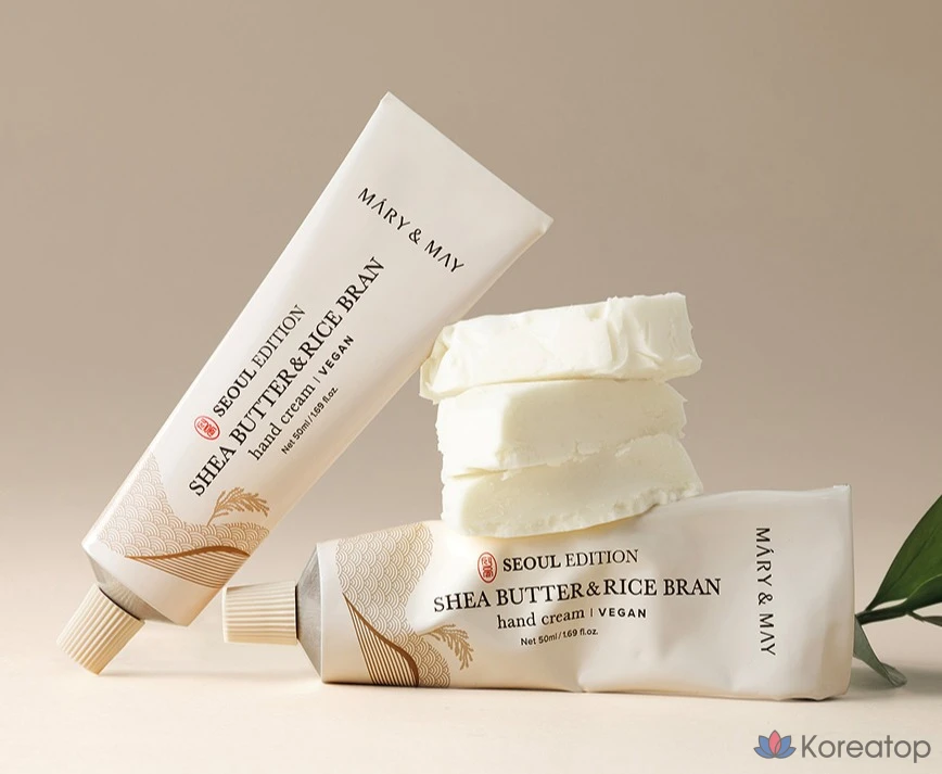Крем для рук Mary&amp;May Shea Butter &amp; Rice Bran Hand Cream, 50 мл, 1 шт.