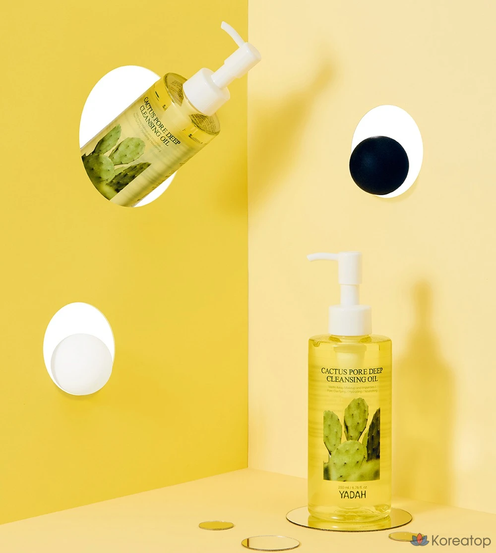 Гидрофильное масло Yadah Cactus Pore Deep Cleansing Oil, 200 мл, 1 шт.