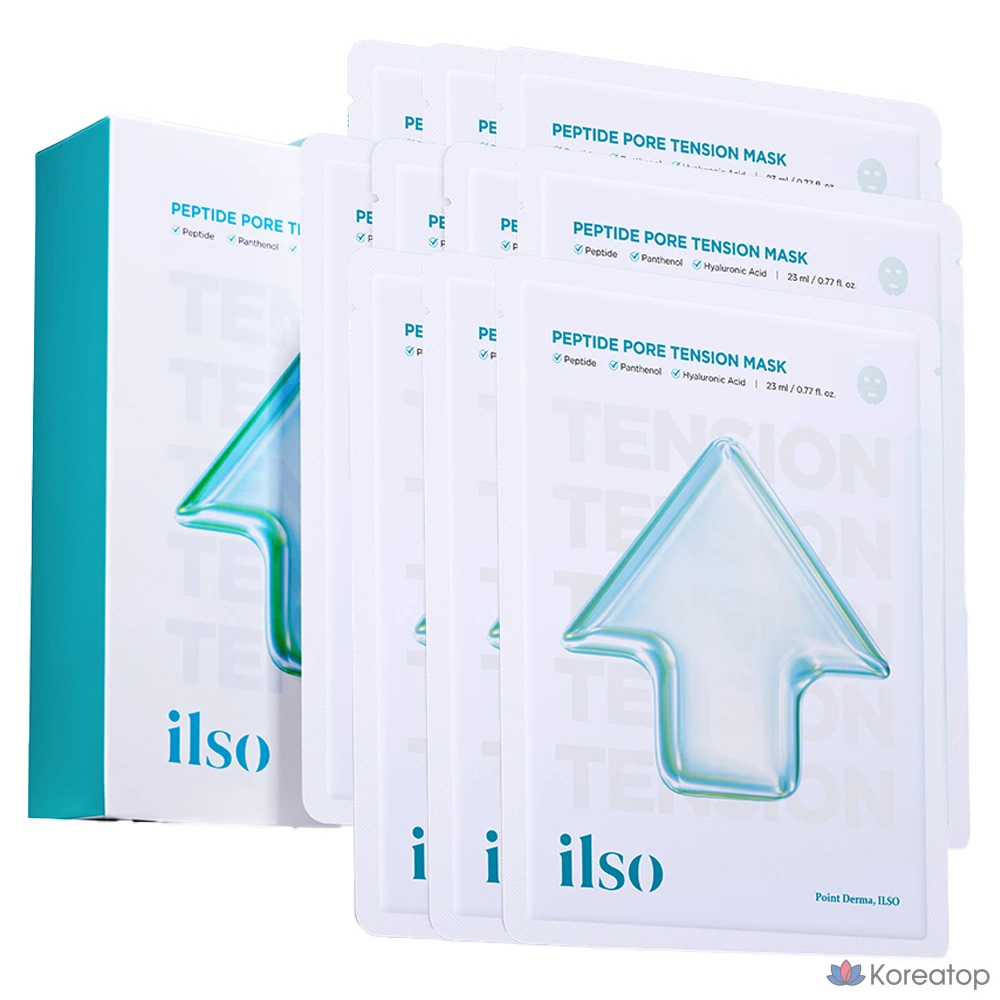 Тканевая маска для лица Ilso Peptide Pore Tension Mask, 10 шт.