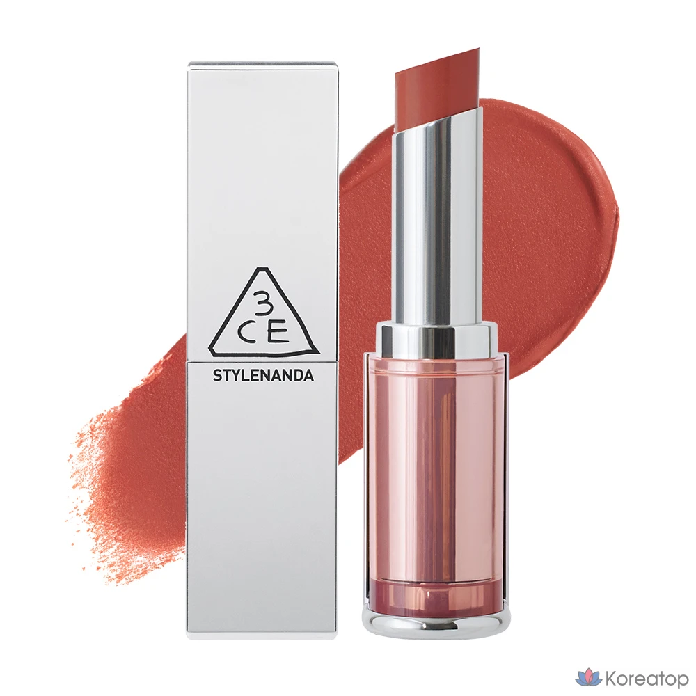 Матовое покрытие для губ 3CE Blur Matte Lipstick, оттенок Breezy Melody, 1 шт.