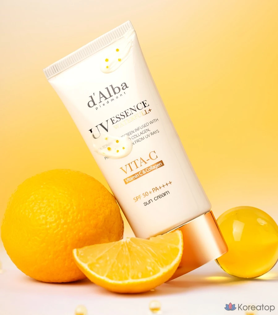 Солнцезащитный крем d'Alba Vita Capsule Anti-Aging Sun Cream SPF50+ PA++++, 50 мл, 1 шт.