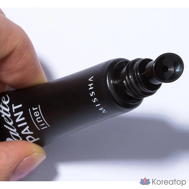 Гель-лайнер для глаз Missha Palette Paint Gel Liner, оттенок Black, 6 г, 1 шт.