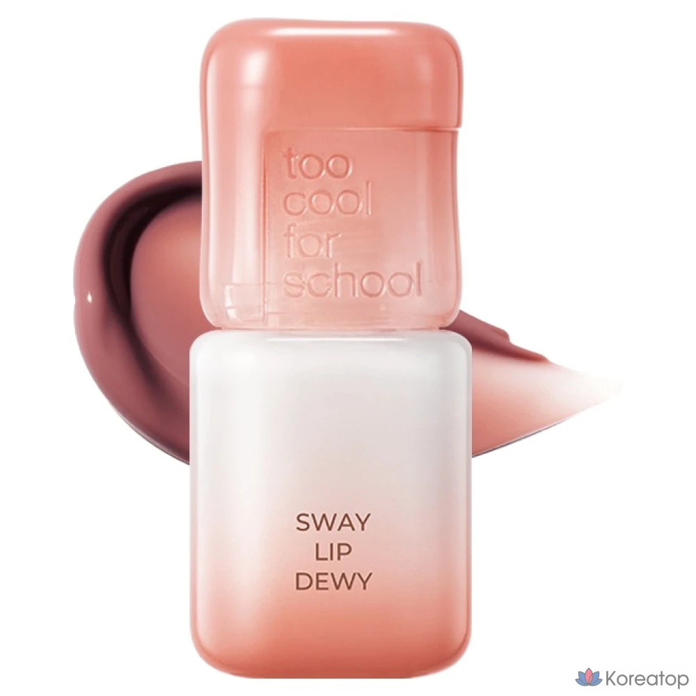Тинт для губ Too Cool For School Sway Lip Dewy Tint, оттенок 07 Toffee Creama, 1 шт.