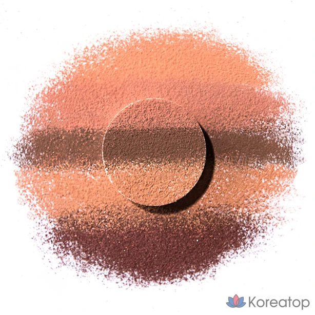 Тени для век MERZY The First Eyeshadow, оттенок E3 Jennifer Brown, 1 шт.