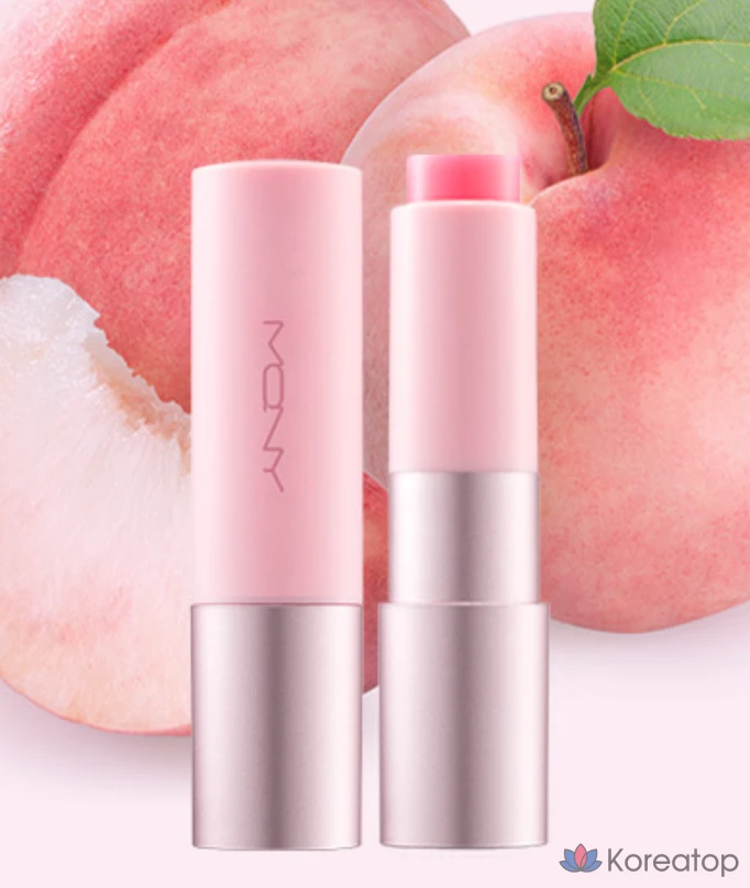 Бальзам для губ Mqny Better Than Kiss Lip Balm For Women, оттенок Pastel Pink (Peach Vanilla), 3.5 г, 1 шт., фото 2
