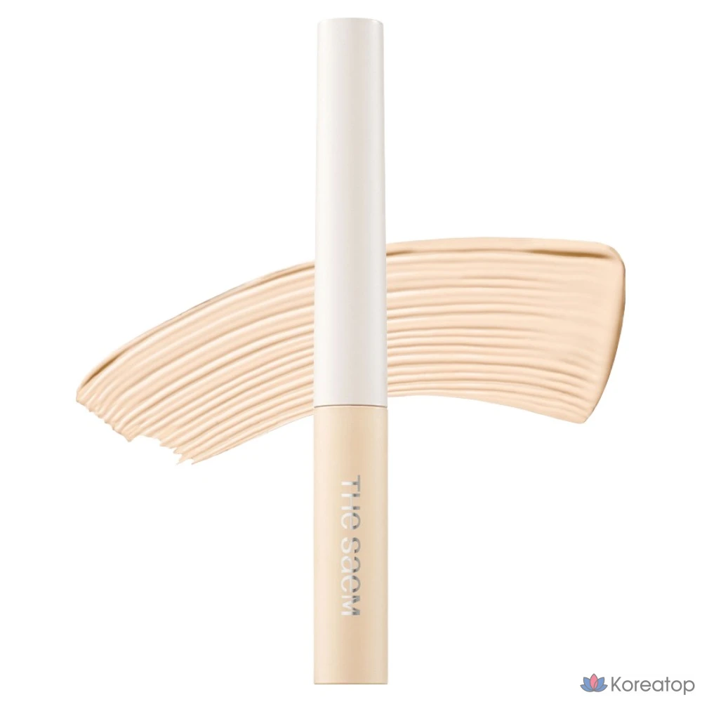 Консилер для бровей The Saem Cover Perfection Brow Concealer, оттенок 1.0 Clear Beige, 4 г, 1 шт.