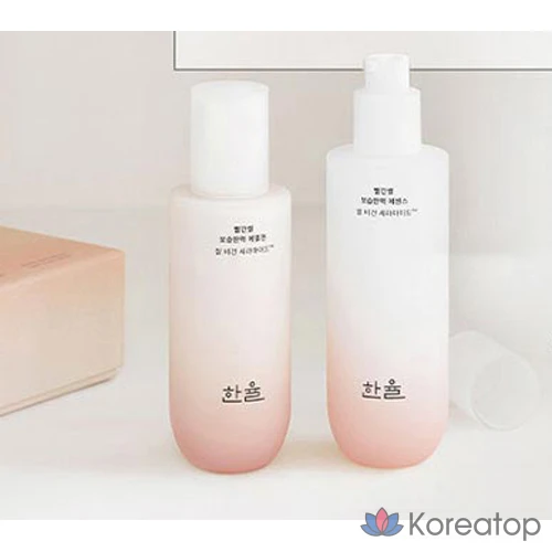 Набор для ухода HANYUL Red Rice Moisture Elasticity Essence Emulsion 2-piece Set, 1 шт.