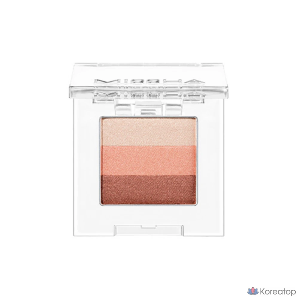 Тройные тени для век Missha Triple Shadow #6 Marsala Red, 2 г, 1 шт.
