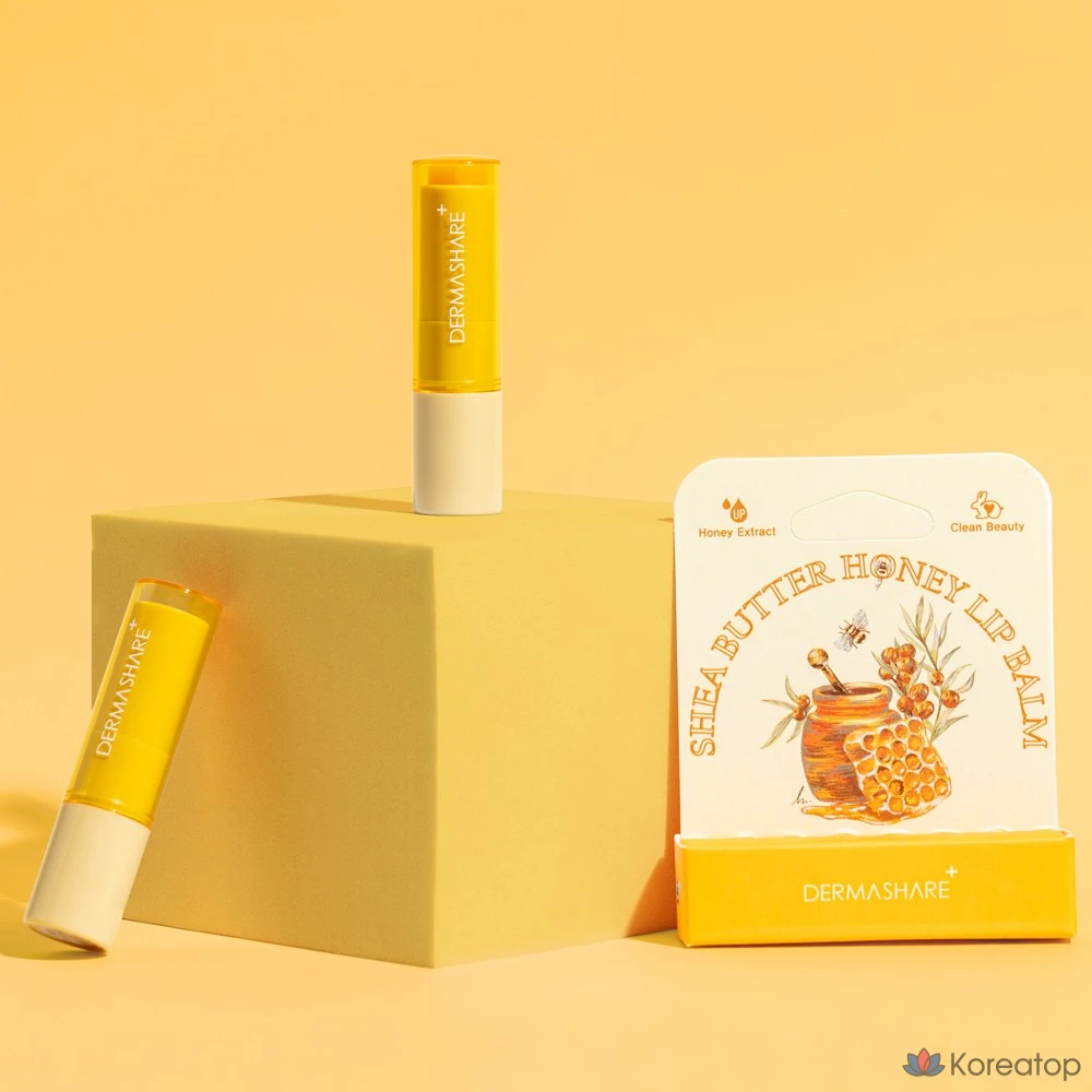 Бальзам для губ Dermashare Shea Butter Honey Lip Balm, 3.8 г, 1 шт.