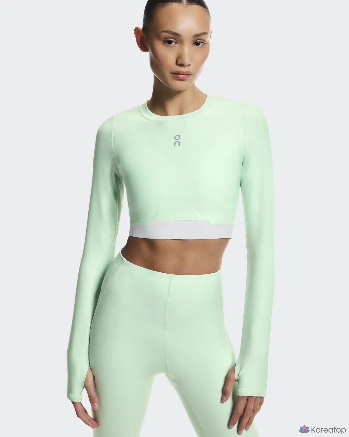 Кроп-лонгслив ON Train Long Sleeve Crop
