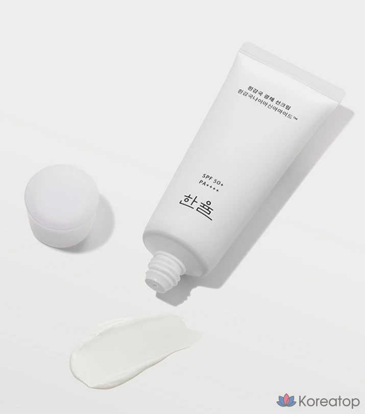 Солнцезащитный крем HANYUL White Chrysanthemum Glow Sun Cream SPF50+ PA++++, 70 мл, 1 шт.