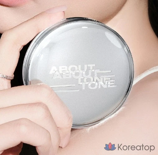 Кушон ABOUT TONE Skin Layer Fit Cushion Refill, оттенок 21 Warm Light, 13 г, 1 шт.