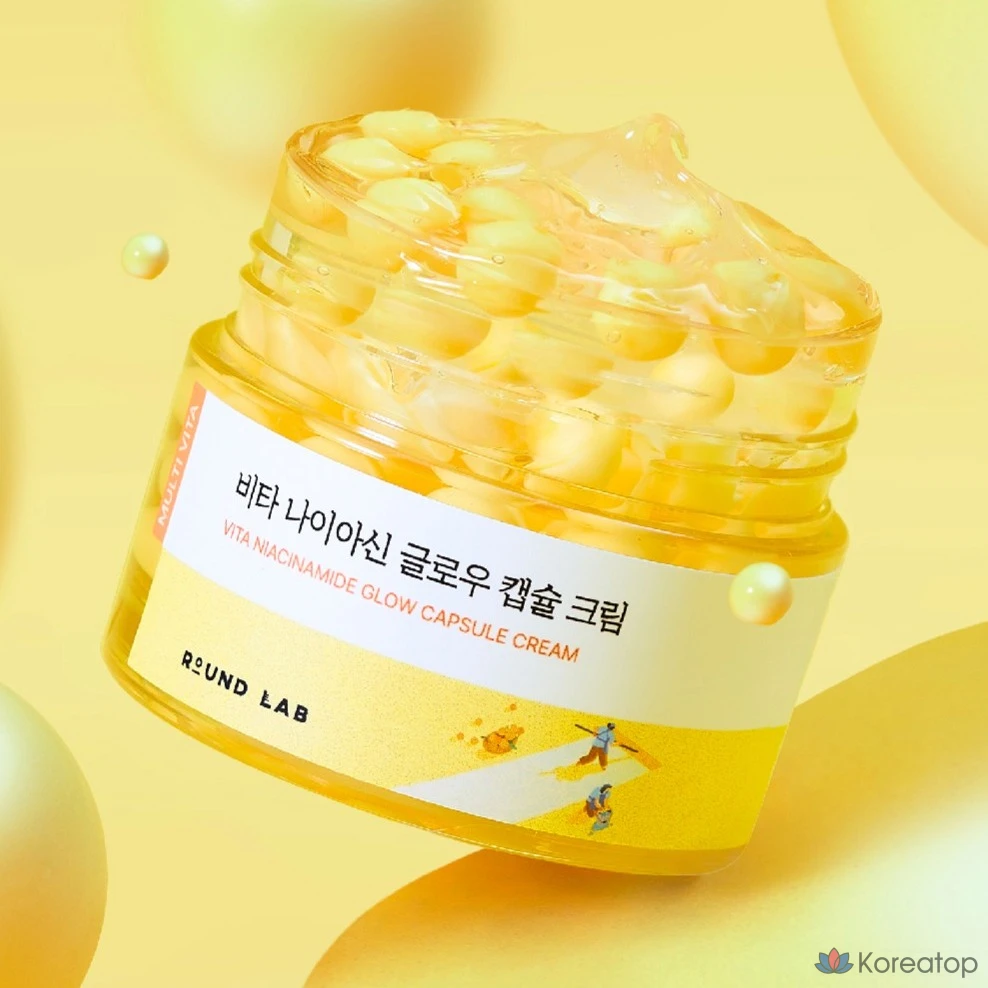 Крем Round Lab Vita Niacin Glow Capsule Cream, 50 мл, 1 шт.