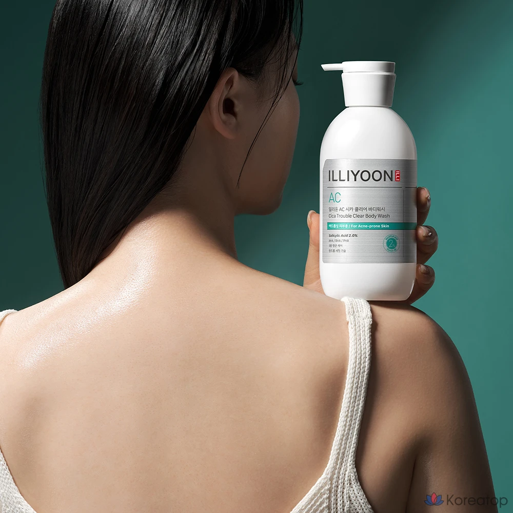 Очищающее средство для тела ILLIYOON AC Cica Clear Body Wash, 400 мл, 1 шт.