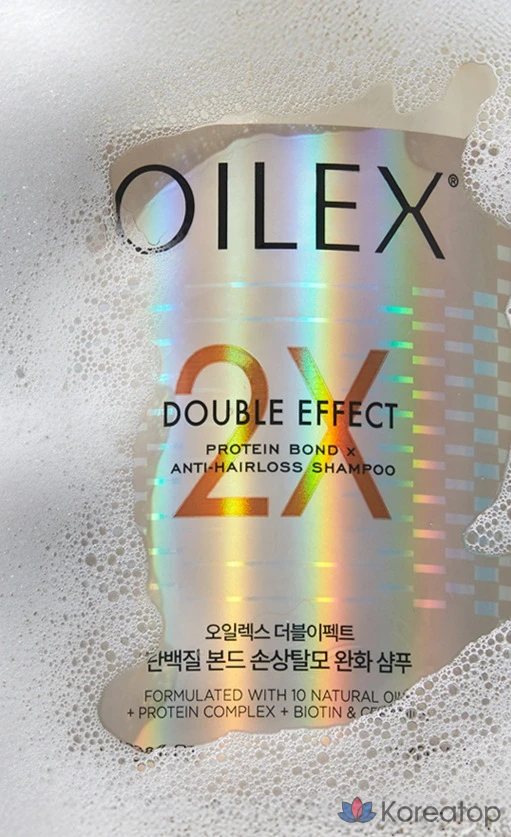 Шампунь KeraSys Oilex Double Effect Damage Care Anti-Hair Loss Protein Bond, 1 л, 1 шт.