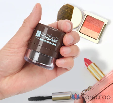 Кушон для волос Elastine Salon de Couleur Pang Pang, оттенок 짙은갈색, 1 шт.