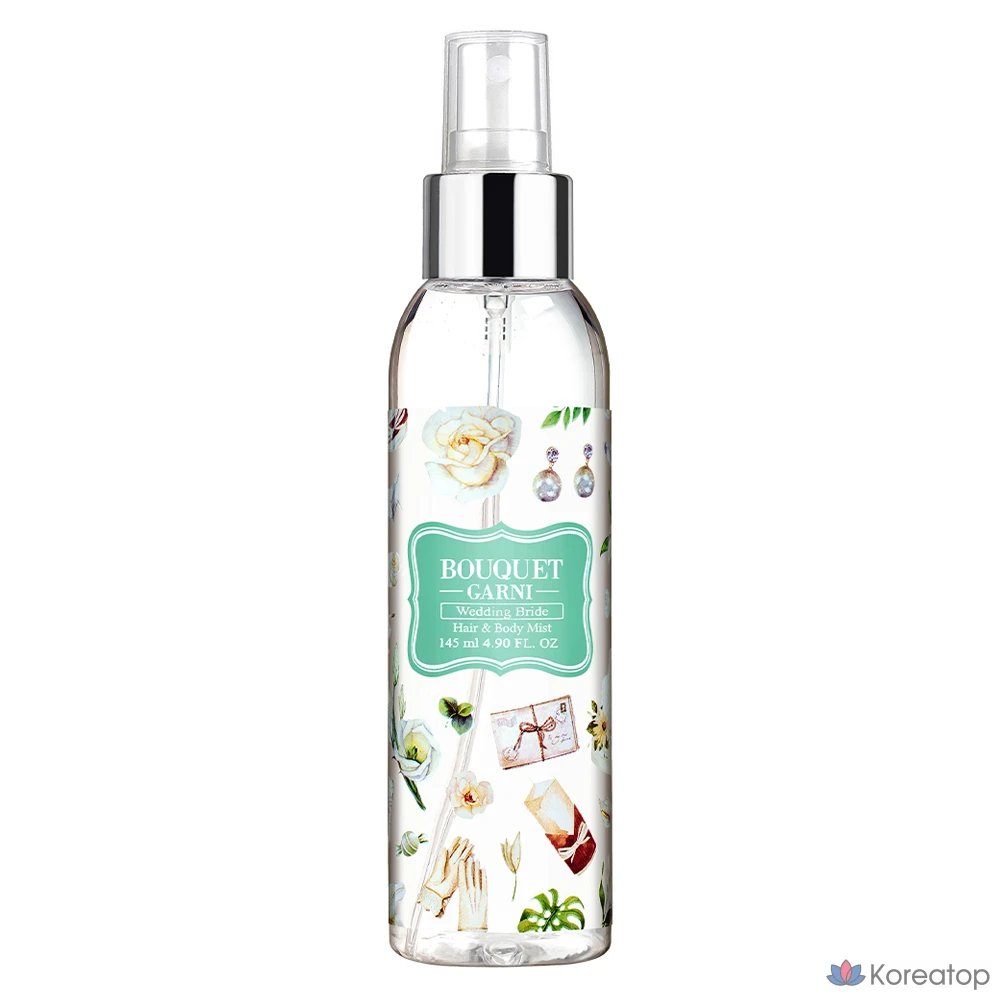 Туалетная вода Bouquet garni Fragranced Hair &amp; Body Mist Wedding Bride, 145 мл, 1 шт.