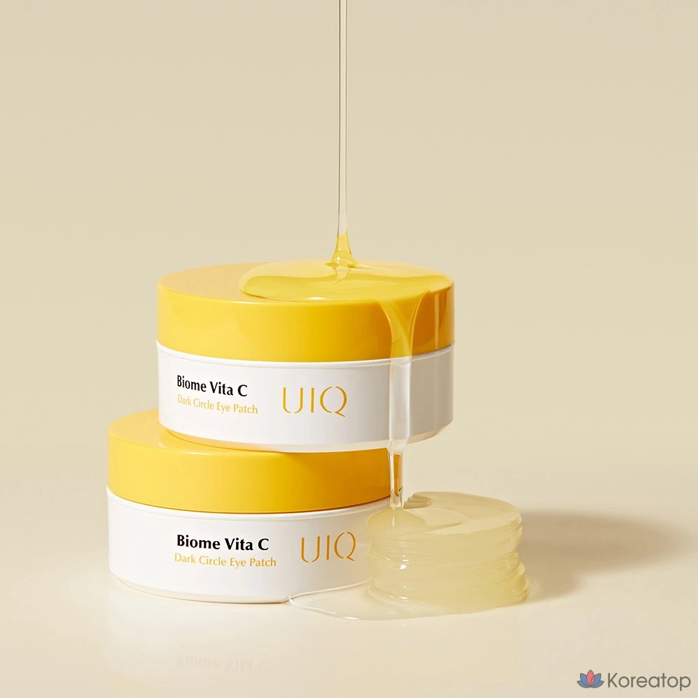 Патчи для глаз UIQ Biome Vita C Dark Circle Eye Patch, 60 шт.