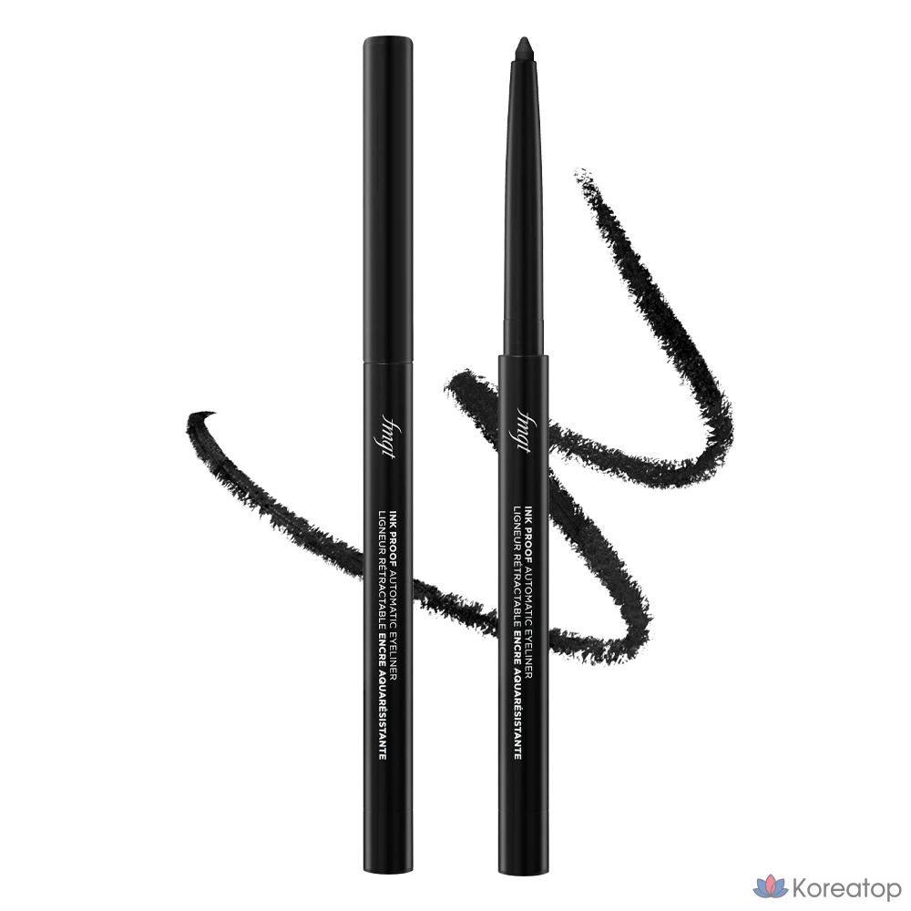 Подводка-карандаш FMGT Inkproof Auto Pencil Liner, оттенок 01 Black Proof, 0.3 г, 1 шт.