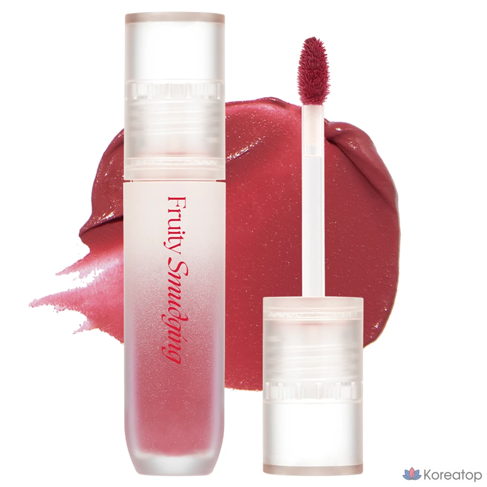 Тинт для губ MERZY Fruity Smudging Velvet Tint, оттенок FS5 Grape Smudging, 3.5 г, 1 шт.