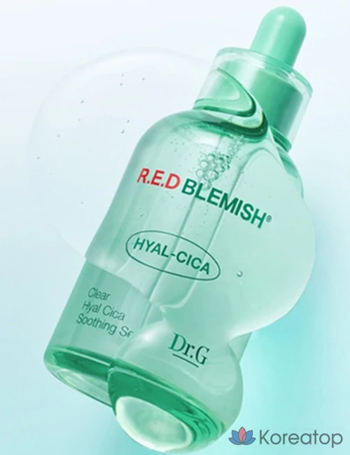 Сыворотка Dr. G Red Blemish Clear Hyal Cica Soothing Serum, 50 мл, 1 шт.