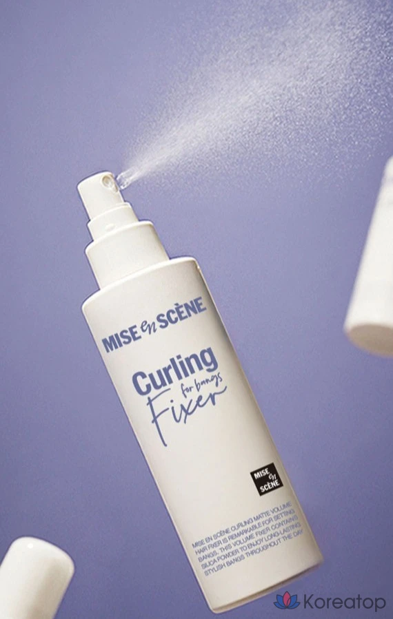 Спрей для волос Mise en Scene Curling Matt Volume Hair Fixer, 200 мл, 1 шт.