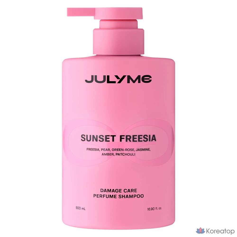 Шампунь JUL7ME Daily Repair Protein Damage Hair Perfume Shampoo, аромат Sunset Freesia, 500 мл, 1 шт.