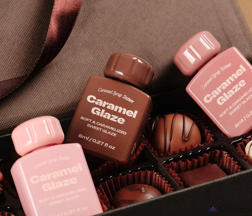 Бальзам для губ ALTERNATIVE STEREO Caramel Glaze Lip Gloss, оттенок Toffee Rose, 1 шт., фото 4