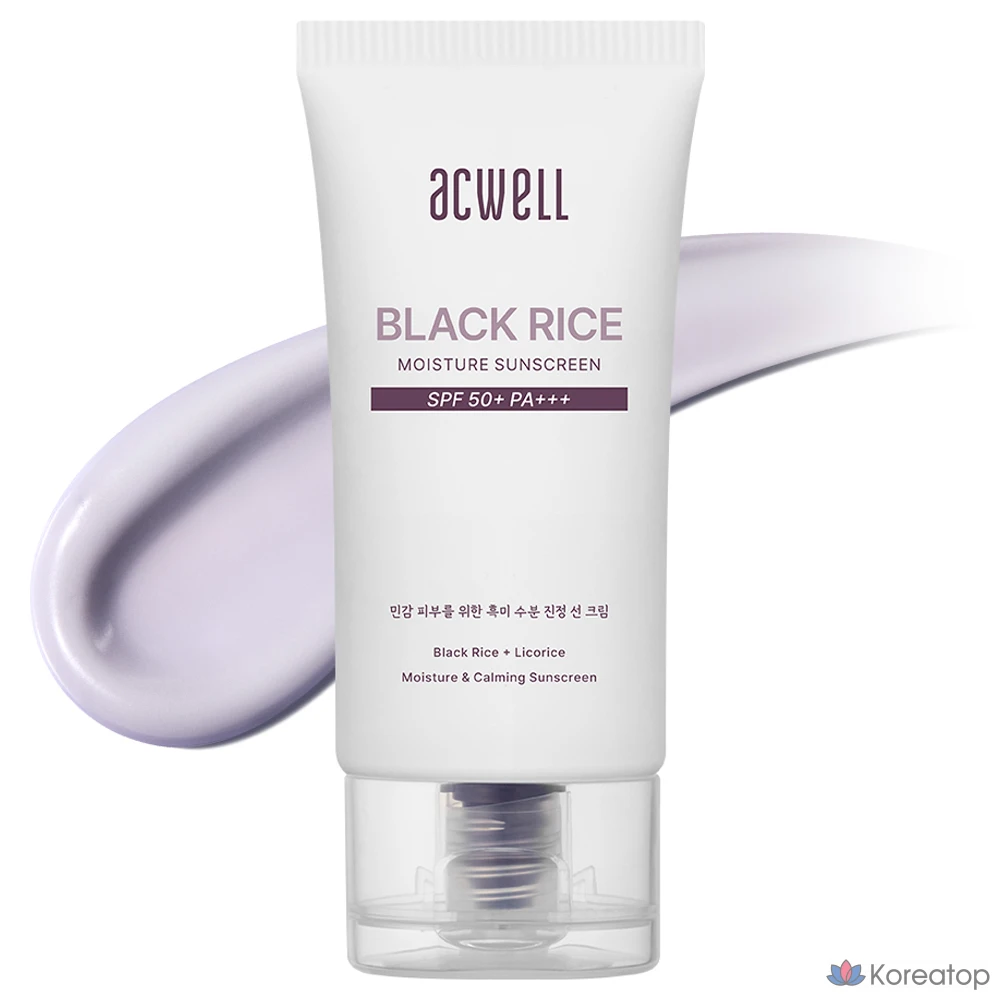 Солнцезащитный крем Acwell Licorice pH Balancing Sun Cream SPF50+ PA+++, 50 мл, 1 шт.