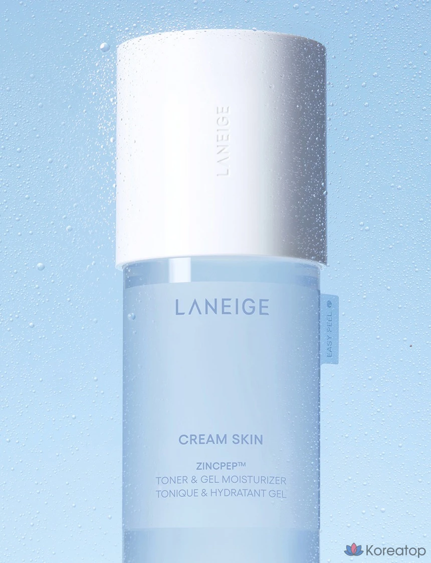 Тонер LANEIGE Cream Skin Zinc Peptide Toner &amp; Gel Moisturizer, 170 мл, 1 шт.