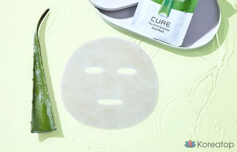 Тканевая маска для лица KIM JEONG MOON Aloe Cure The First Solution Mask, 40 шт., фото 5