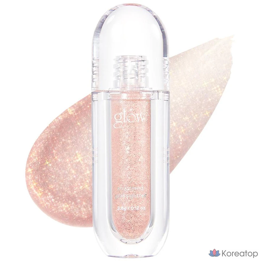 Тинт для губ Glow Glass Glitter, оттенок Pleasures, 3.5 г, 1 шт.