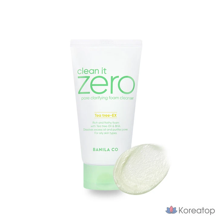 Пенка для умывания Banila Co Clean It Zero Pore Clarifying Foam Cleanser, 150 мл, 1 шт.
