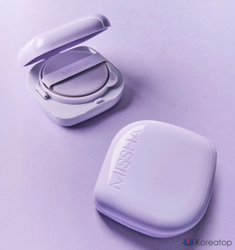 Кушон Missha Layering Fit Cushion Semi Glow, оттенок 21 Vanilla, 15 г, 1 шт., фото 5