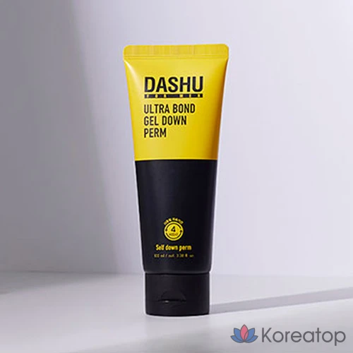 Набор для ухода DASHU For Men Ultra Bond Gel Down Perm Set, 150 мл, 1 шт., фото 4